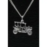 MOOYE ® - Collectie Zilveren Oldtimer ketting hanger