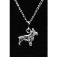 MOOYE ® - Collectie Zilveren Vastgotaspets - Zweedse valhund ketting hanger - klein