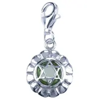 MOOYE ® - Collectie Zilveren Chakra hart bedel