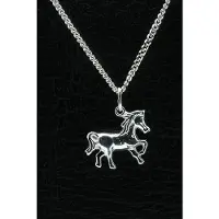 MOOYE ® - Collectie Zilveren Paard ketting hanger - 2