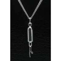 MOOYE ® - Collectie Zilveren Tornmes Knoopsgatenmes ketting hanger