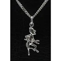 MOOYE ® - Collectie Zilveren Duiveltje ketting hanger