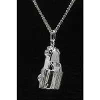 MOOYE ® - Collectie Zilveren Citro n 2CV Lelijk eend bestelauto 3D ketting hanger