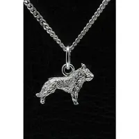 MOOYE ® - Collectie Zilveren Laekense herder ketting hanger - klein