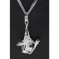 MOOYE ® - Collectie Zilveren Tovenaar Magi r hanger n bedel