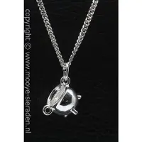 MOOYE ® - Collectie Zilveren Stoofpotje ketting hanger