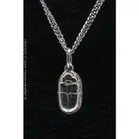 MOOYE ® - Collectie Zilveren Scarabee klein ketting hanger