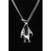 MOOYE ® - Collectie Zilveren Pinguin ketting hanger - 2