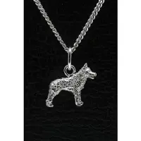 MOOYE ® - Collectie Zilveren Hrvatski ovcar ketting hanger - klein