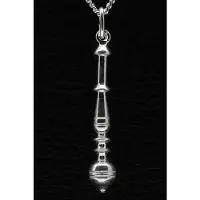 MOOYE ® - Collectie Zilveren Kantklos ketting hanger