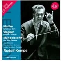 OUTHERE BBC Symphony Orchestra, Rudolf Kempe - Mahler: Symphony No.4 - Wagner: Prelude From Parsifal (CD)