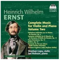 OUTHERE Ian Hobson & Sherban Lupu - Ernst: Complete Music For Violin And Piano, Volume Two (CD)