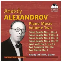 OUTHERE Kyung-Ah Noh - Alexandrov: Piano Music, Volume Two (CD)