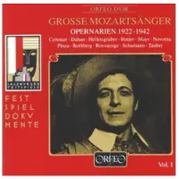 OUTHERE Maria Cebotari, Hans Duhan, Wiener Philharmoniker - Mozart: Grosse Mozartsänger -Opernarien 1922-1942 -Vol. I (CD)