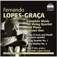 OUTHERE Olga Prats & Quarteto Lopes-Graça - Fernando Lopes-Graça: Complete Music For string quartet and Piano volume 1 (CD)