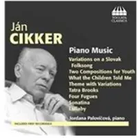 OUTHERE Jordana Palovicova - Ján Cikker: Piano music (CD)