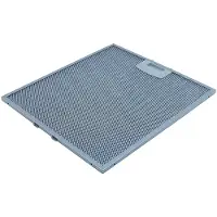 Bosch metalen filter 672373 / 00672373, afmetingen 313x287x8 mm