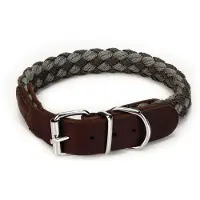 Beeztees Hondenhalsband Korda 20 mm 33-39 cm nylon bruin 745950