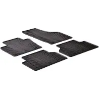 GledRing Rubbermatten Audi Q3 2011- (T profiel 4-delig + montageclips) voor o.a. AUDI