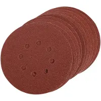 Triton 150 mm klittenband schuurschijven, 10 pk.