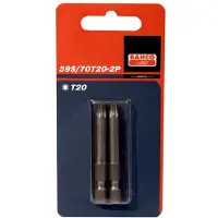Bahco 2xbits t10 70mm 1/4" standard | 59S/70T10-2P