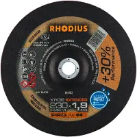 Rhodius PROline ll XTK38 Doorslijpschijf - Extra dun - 230 x 22,23 x 1,9mm - RVS/Staal (25st)