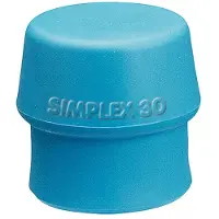 HALDER USA - Simplex vervangend gezichtsinzetstuk (3201.03) blauw