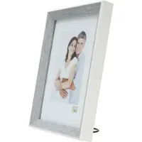 Deknudt Fotokader in grijsblauw met wit randje 10x15 S46CH7