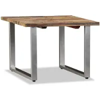 vidaXL Salontafel 55x55x40 cm massief gerecycled hout