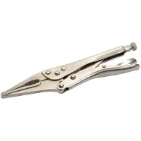 Silverline Zelf-vergrendelende langbek griptang | 225 mm - 675134