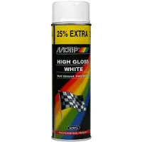 Motip Rallye Wit Hoogglans 500 ML