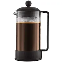 Bodum Cafetière Brazil Black Recht Handvat 1 Liter