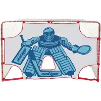Prosport Doelman in het ijshockey scoort een doelpunt