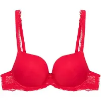 Lingadore BH 'DAILY LACE' lichtrood