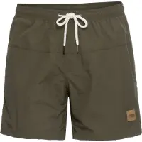 Urban Classics Zwemshorts 'Block Swim' kaki
