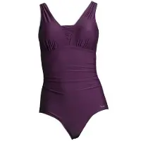 LASCANA Shaping-badpak 'Dagmar' aubergine