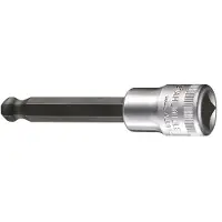 Stahlwille Dopsleutelbit | 1/2 inch binnen-6-kant | sleutelwijdte 8 mm | lengte 100 mm | 1 stuk - 03280008 03280008