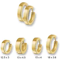 Trendjuwelier huiscollectie 4001665 Gouden oorringen