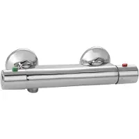 Van Marcke GO Douchekraan save hoh 15 cm thermostaat chroom