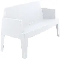 Garden Impressions Box tuinbank L138 cm the original - wit