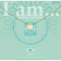 Heart to Get IAM431N-MOMW-G mom wow goud verguld ketting