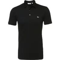 Lacoste Polo Lacoste Slim Fit Stretch Pique Noir