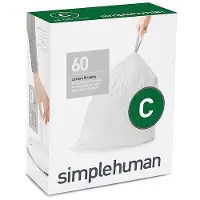 Simplehuman Vuilniszakken Code C - 10-12 Liter (60 stuks)