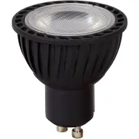 Lucide MR16 GU10 LED Lamp Black 3000 K Dimmable - Set Of 3