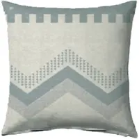 Malagoon Zig Zag Fun Sierkussen - Misty Blue