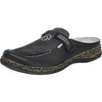Rieker Clogs zomerschoen, slippers met stretchinzet