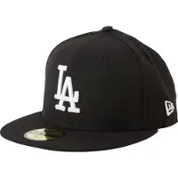 New Era Los Angeles Dodgers 59Fifty Fitted Cap Zwart Wit | 7/1.4