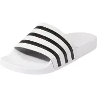 Adidas Originals adilette Slides - Wit, Wit