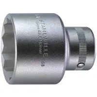 Stahlwille 60 32 06010032 Dubbel zeskant Dopsleutelinzetstuk 32 mm 1 (25 mm)