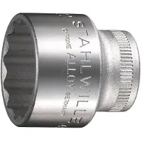 Stahlwille 45 A 9/16 02410034 Dubbel zeskant Dopsleutelinzetstuk 9/16 3/8 (10 mm)